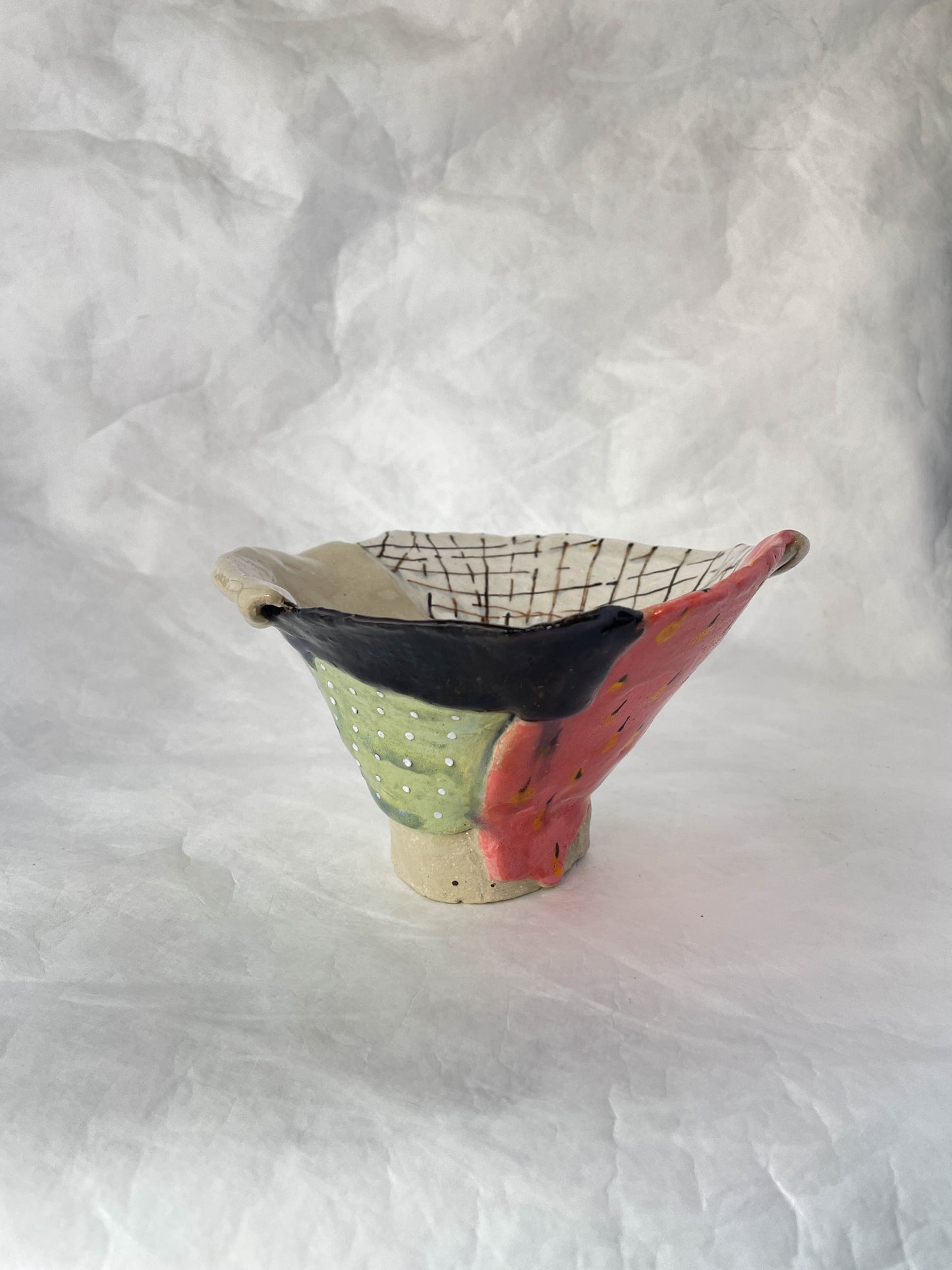 Collage dessert bowl