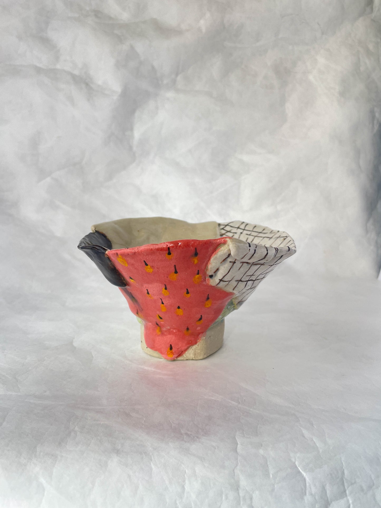 Collage dessert bowl