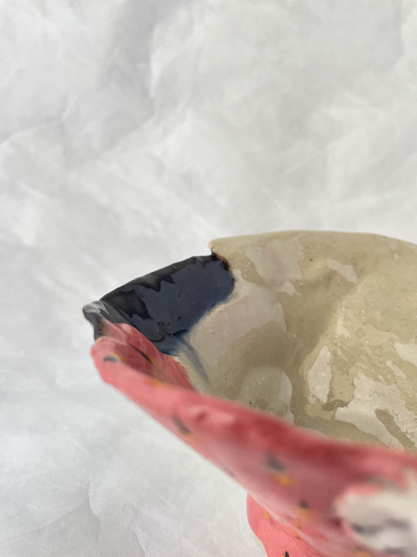 Collage dessert bowl