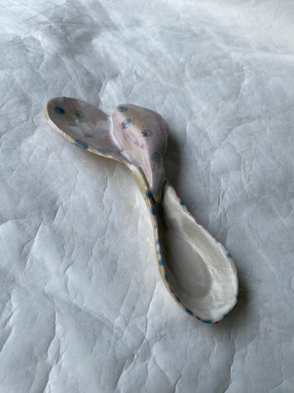 Heart shaped, functional spoon