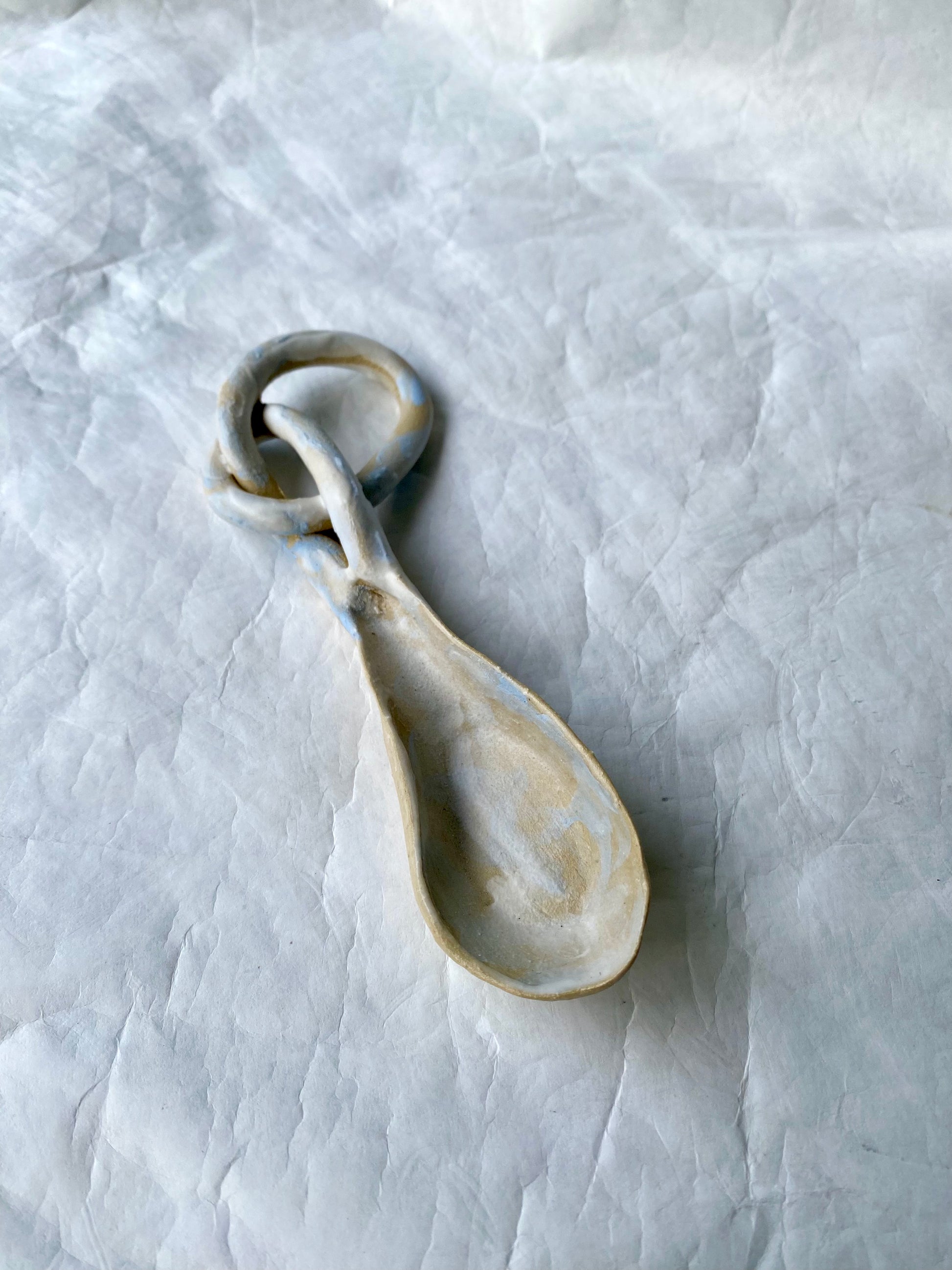 Decorative yet functional dessert spoon, to elevate dining experience by foRM of Mondays 