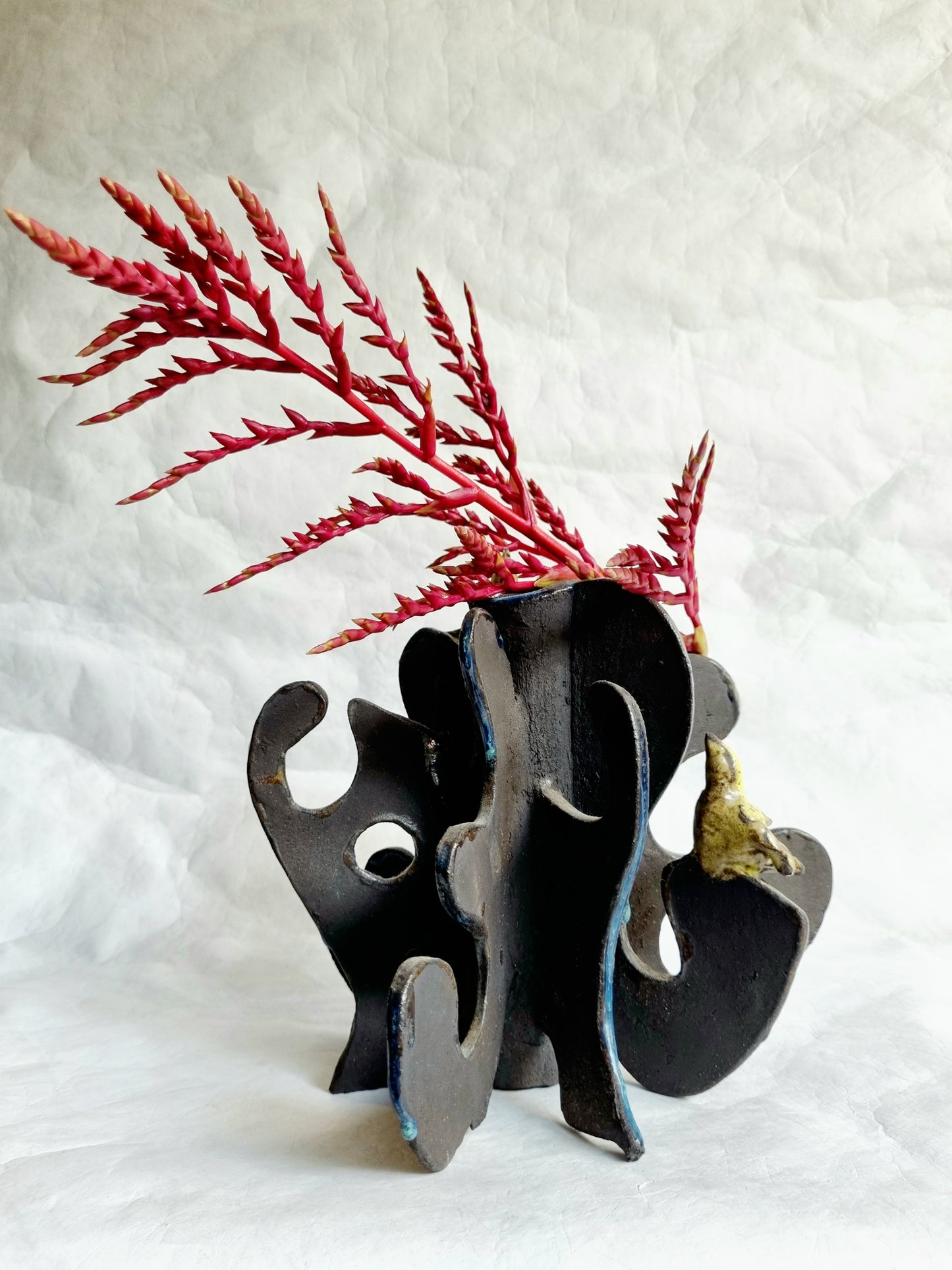Sunbirds Vase