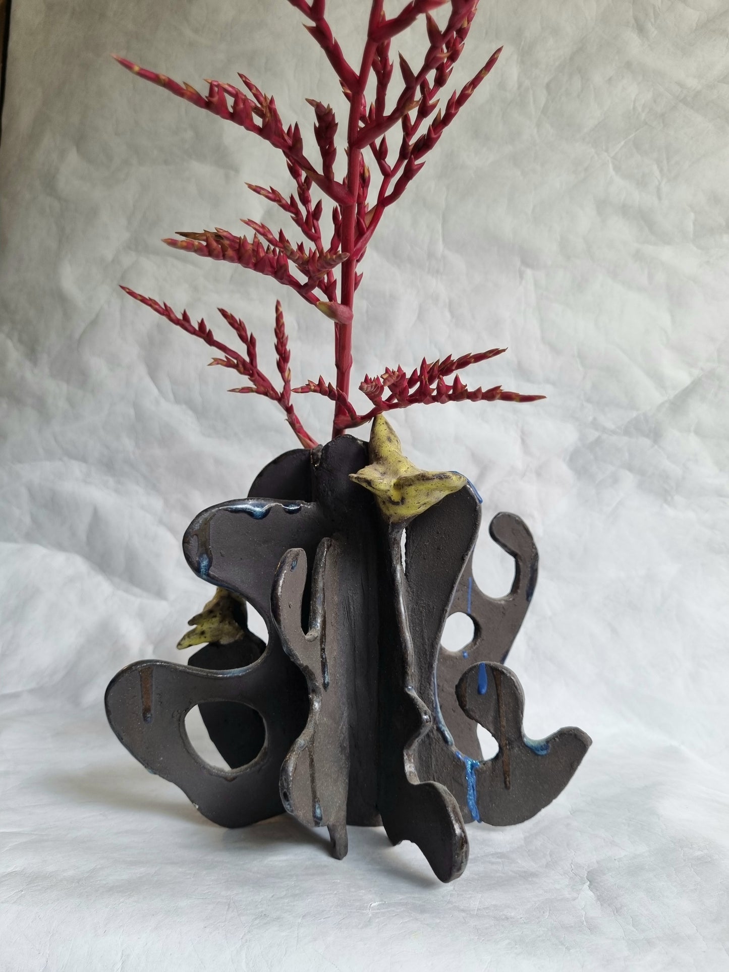 Sunbirds Vase